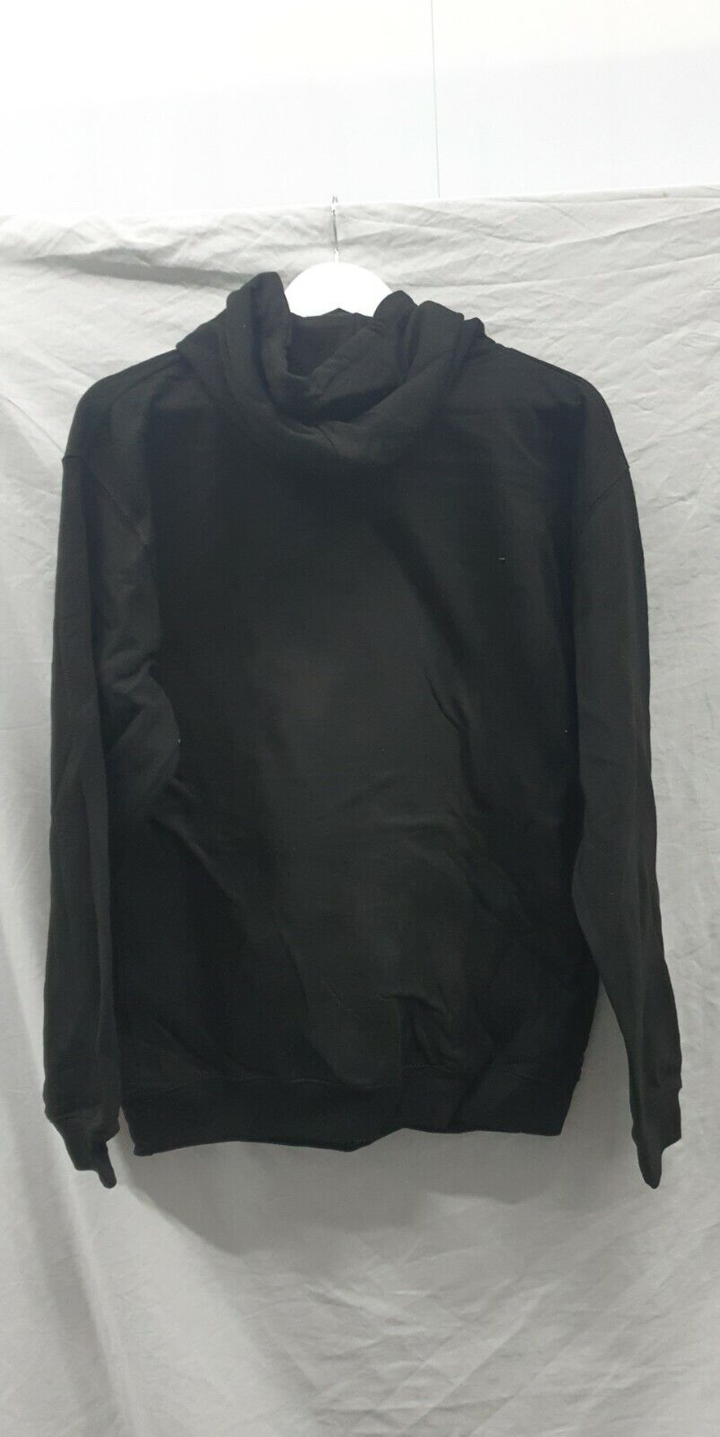 Official UFC Black Core Hoodie Adult Print Red UFC Logo Jumper