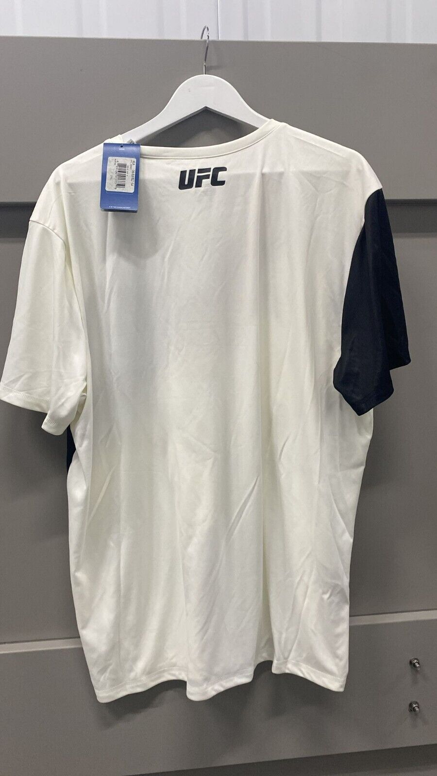 UFC Official fight night Walk Out Jersey White Yellow Adults T-shirt Gym