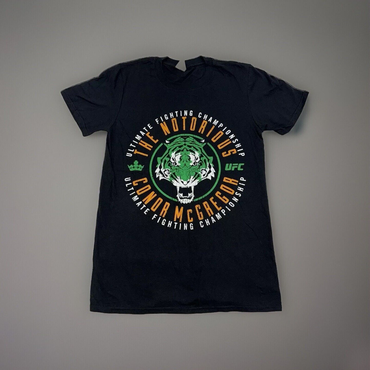 Official UFC T-Shirt Conor McGregor The Notorious DCM Tiger Adults