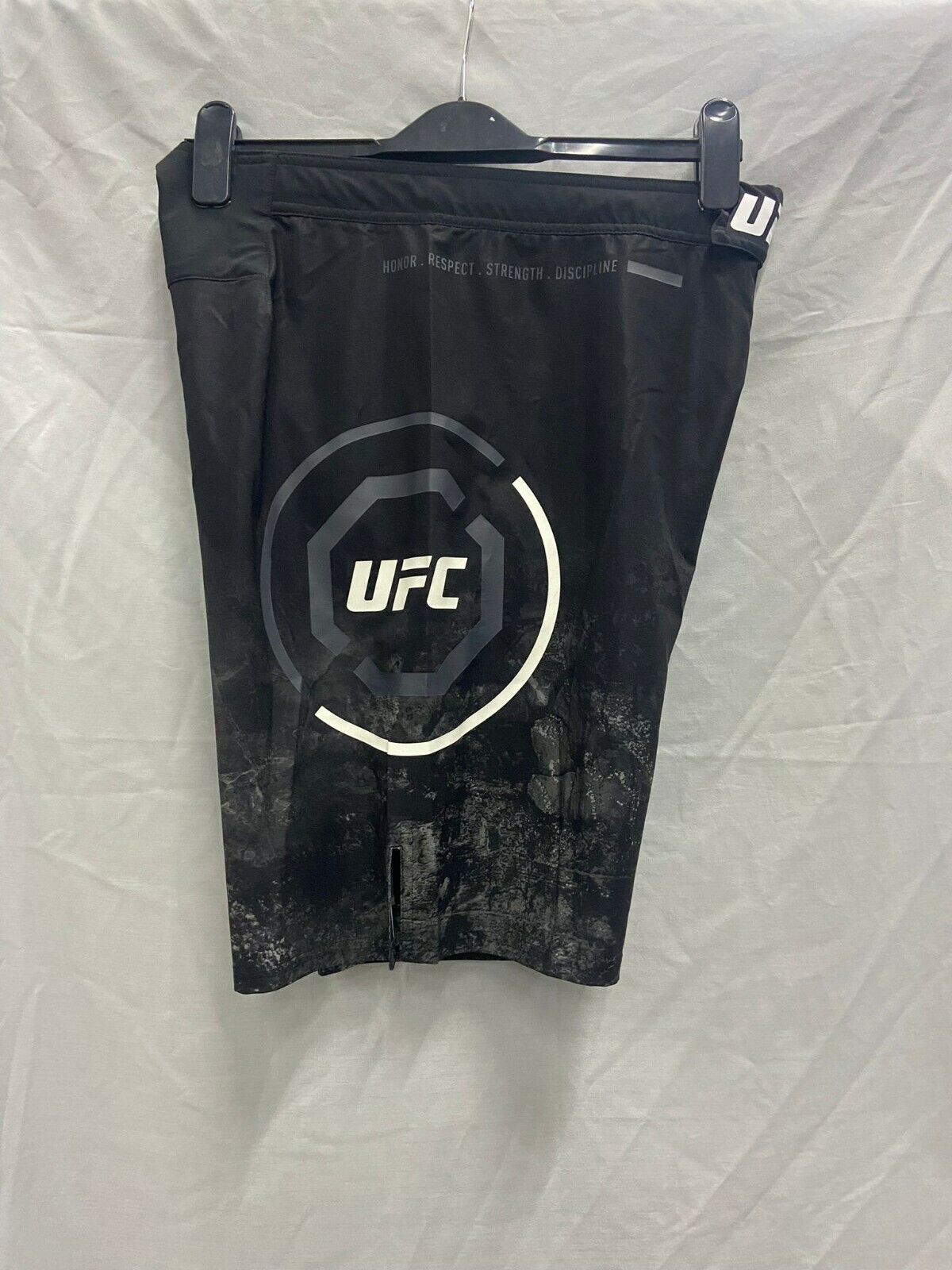 Official UFC Reebok Octagon Authentic MMA Shorts Adults Black