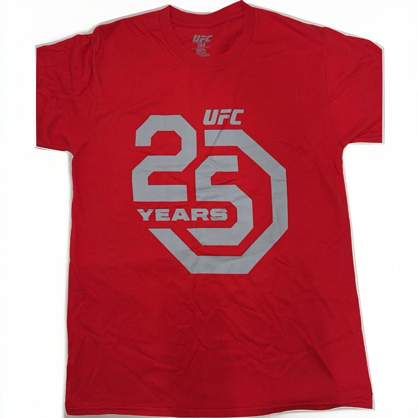 Official UFC T-shirt 25 Years Celebration Special Adults Red