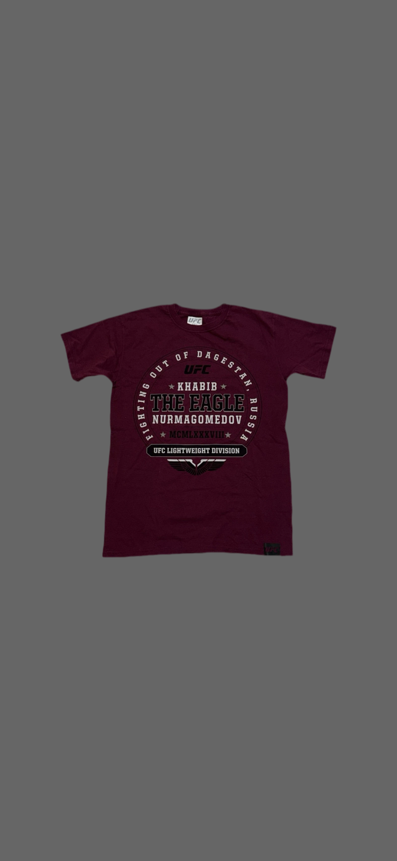 Official UFC Khabib Nurmagomedov Lightweight champion t-shirt Adults
