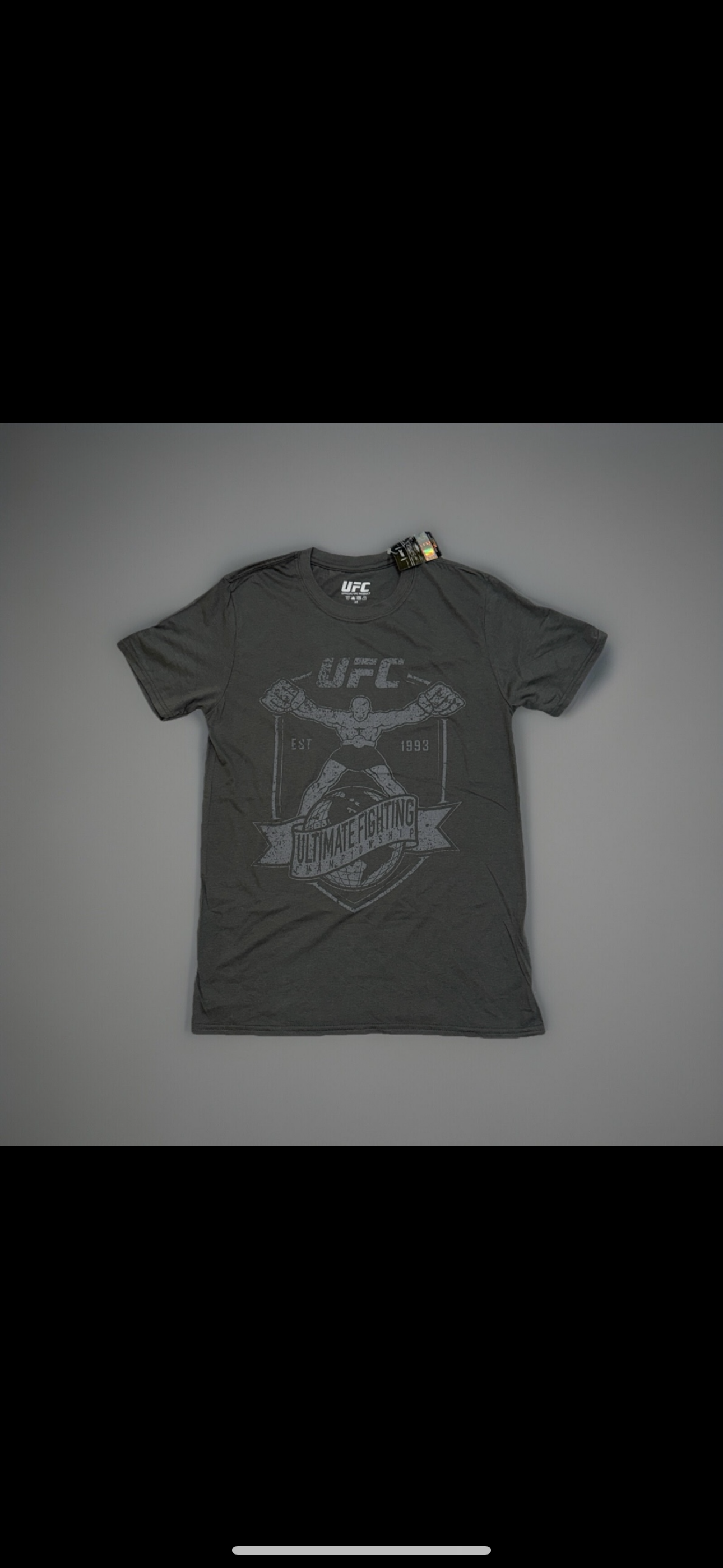 Official UFC T-Shirt Ulti-man Ultimate fighting championship Est 1993 Adults