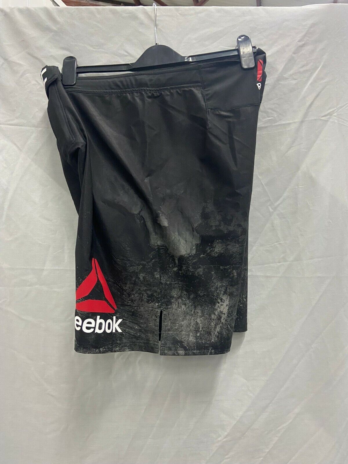 Official UFC Reebok Octagon Authentic MMA Shorts Adults Black