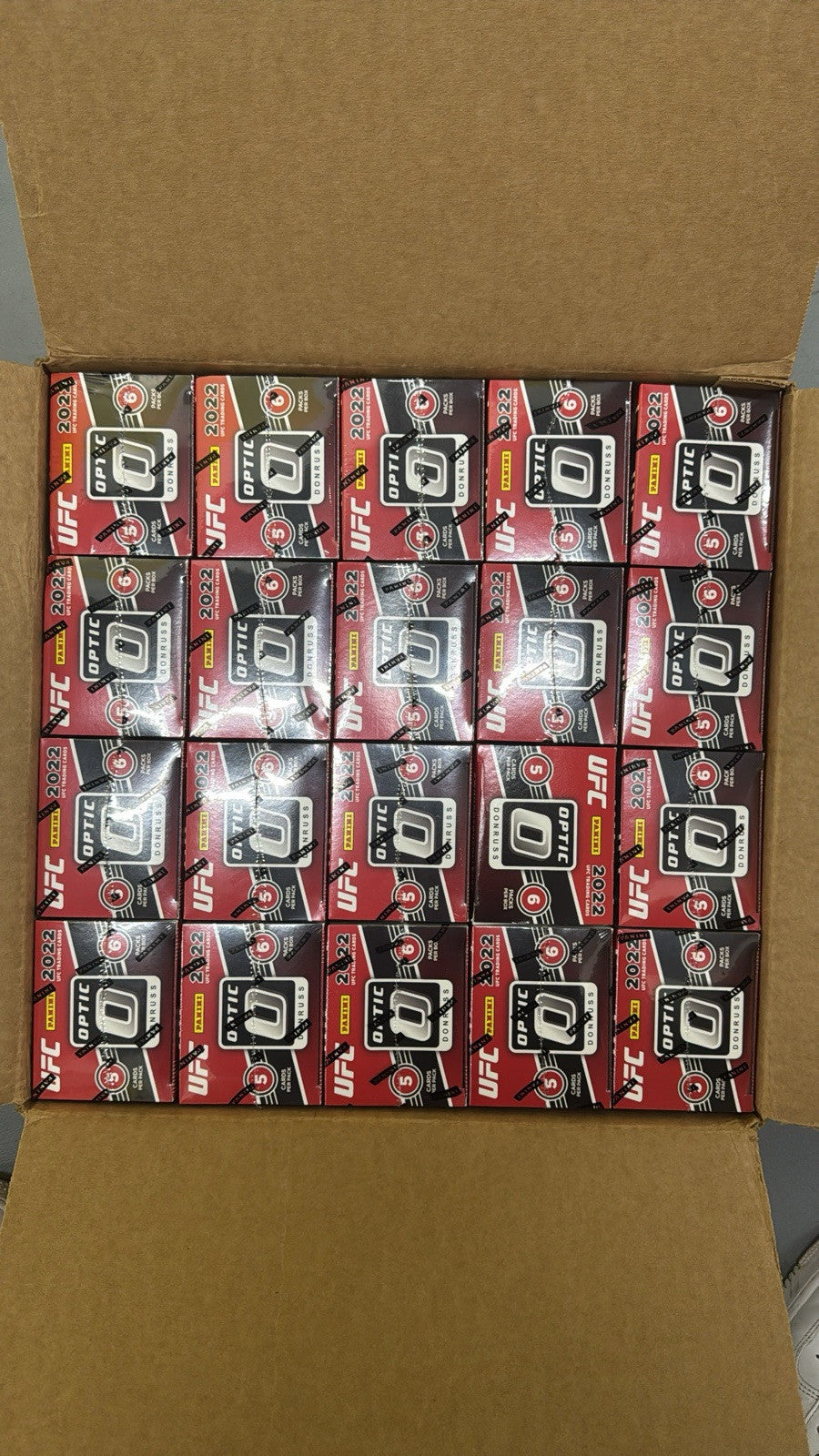 Panini UFC Donruss Optic Blaster Box 2022 Blaster Box Factory Sealed 20 Boxes