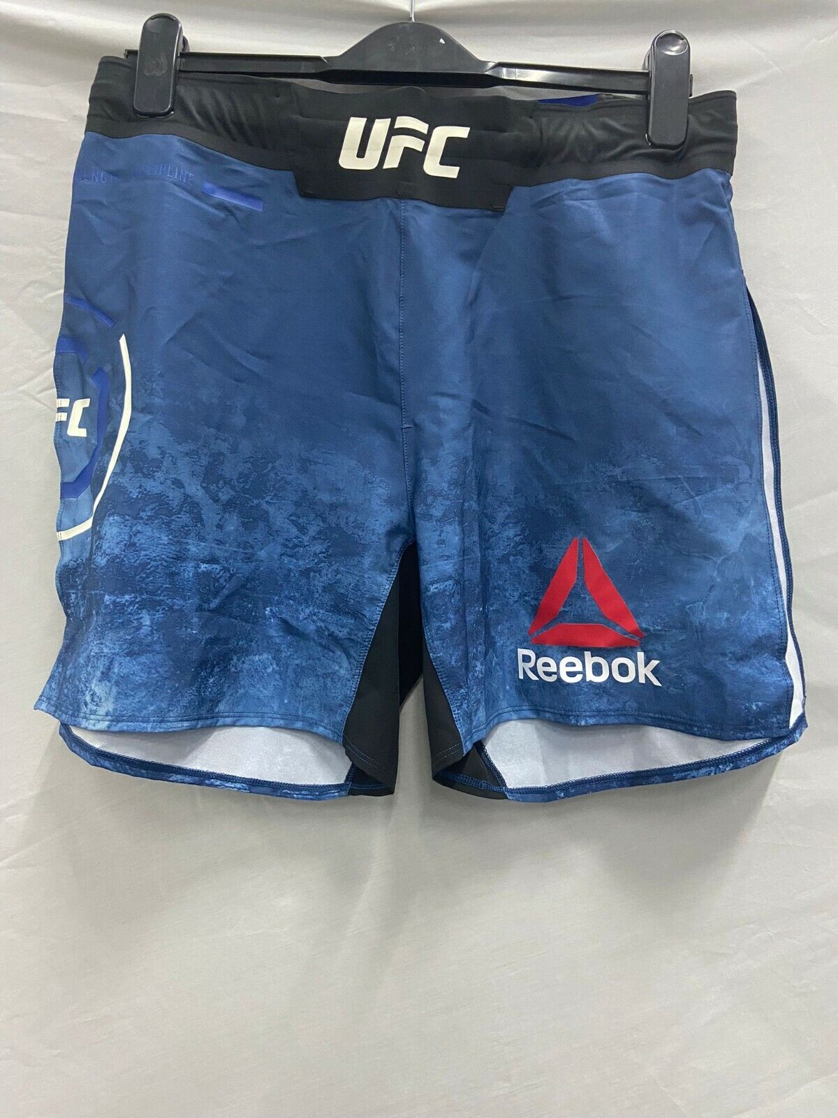 Official UFC Reebok Gladiator Authentic MMA Shorts Adults Blue