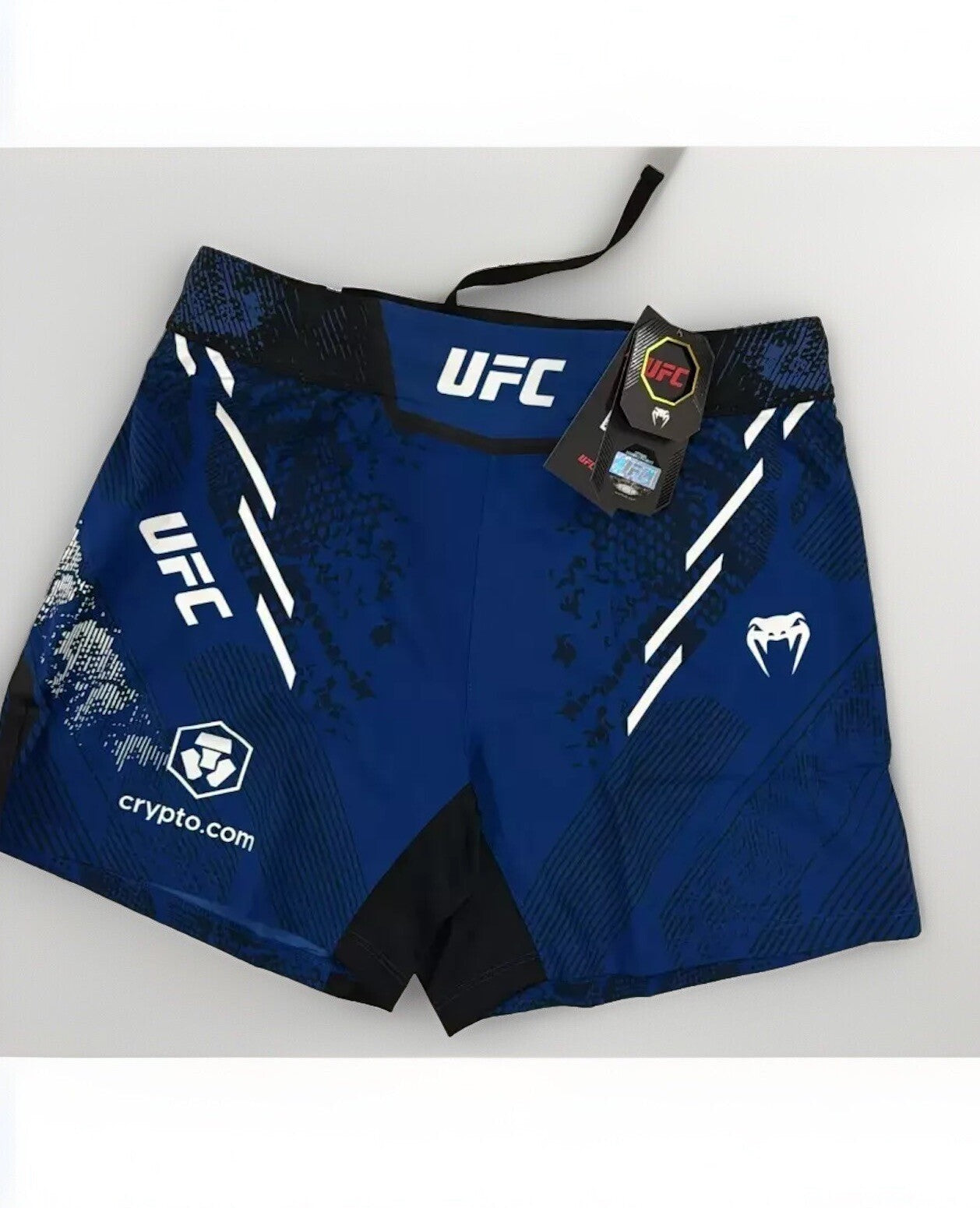 UFC Authentic Adrenaline Fight Night by Venum Mens Fightshort Red Blue White Grn