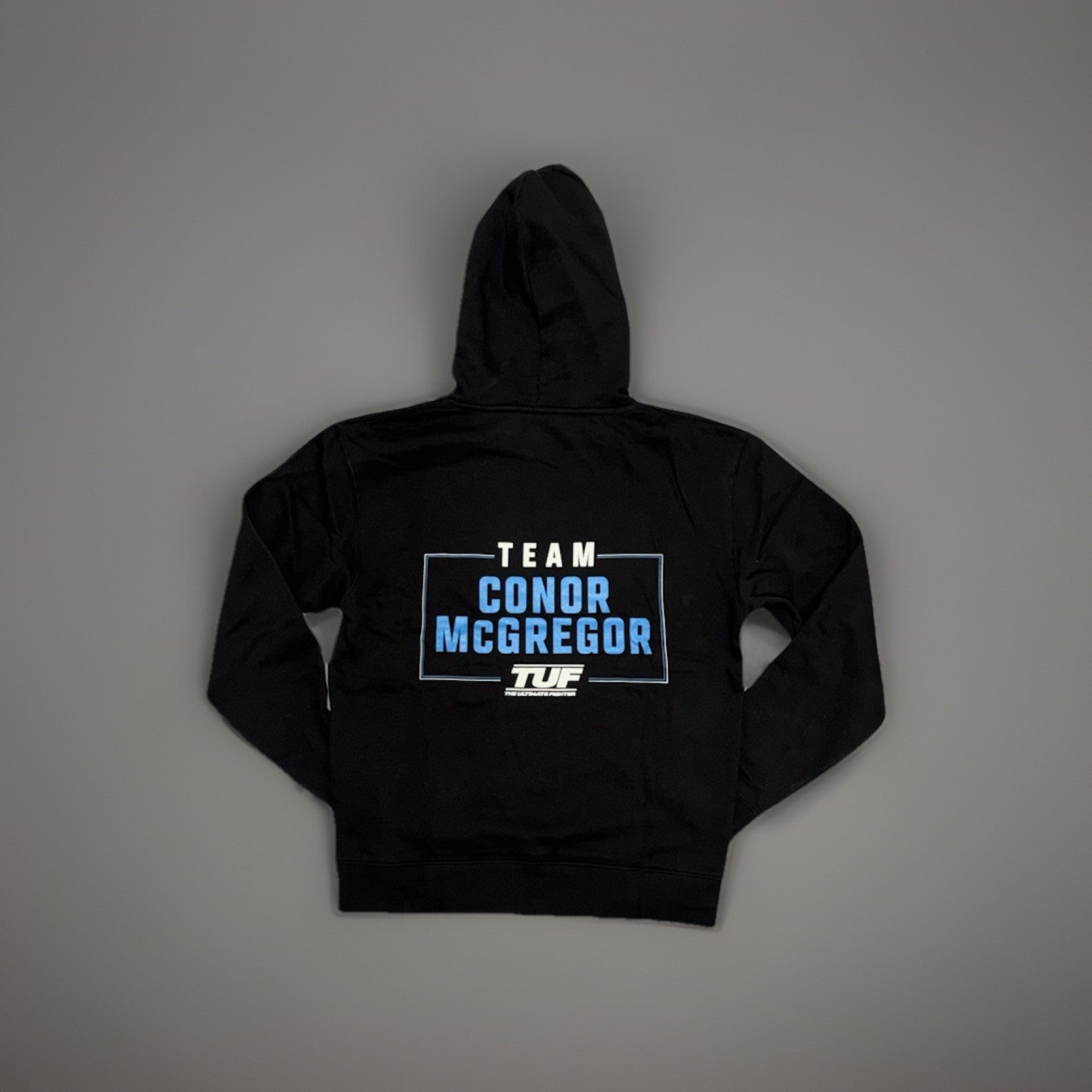 Official UFC Hoodie TUF 31 Conor McGregor Pullover Adults Black Team McGregor