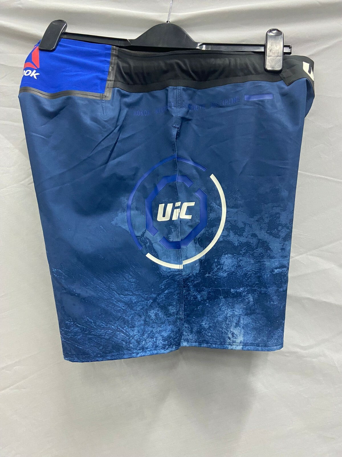 Official UFC Reebok Shorts Gladiator Authentic MMA Shorts Adults Blue