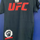 Official UFC Men's Core T-Shirt Black  Red UFC Logo Adults