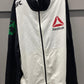 Authentic UFC Full zip Hoodie Conor McGregor Fight Night Reebok - White/Black