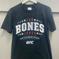 Official UFC Jon 'Bones' Jones Small T-shirt Adults Black