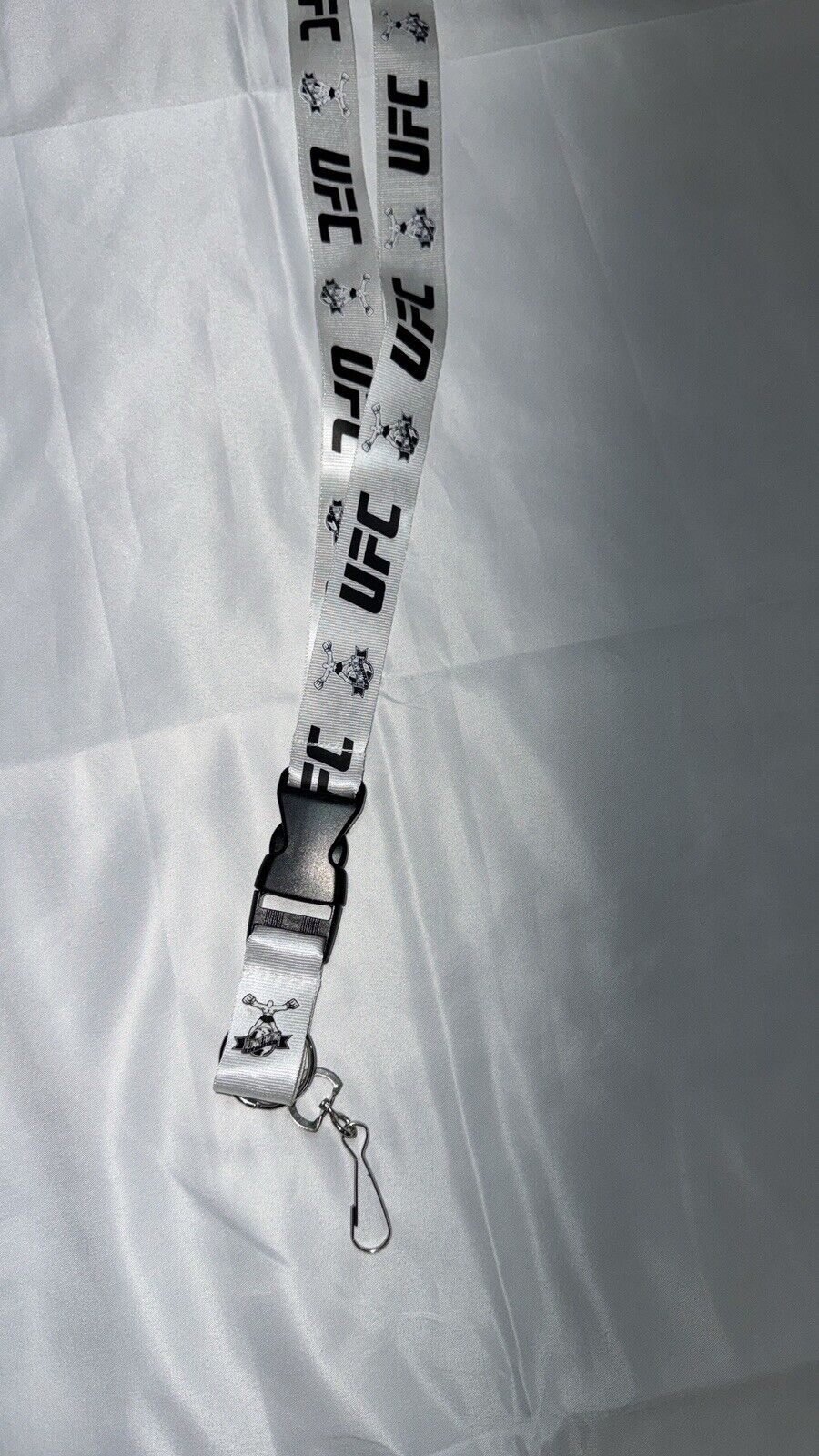 Official UFC Ulti-Man Whiteout Lanyard