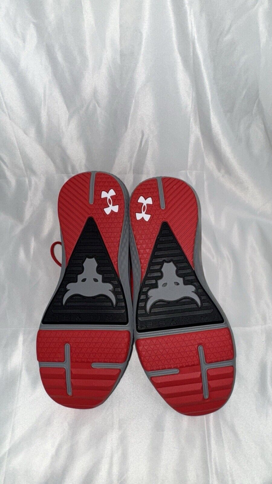 Under Armour Project Rock UA X UFC Shoe - BLK/RED Brand New