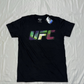 Official UFC Core T-Shirt Space Logo Mens Ufc gym top Adults