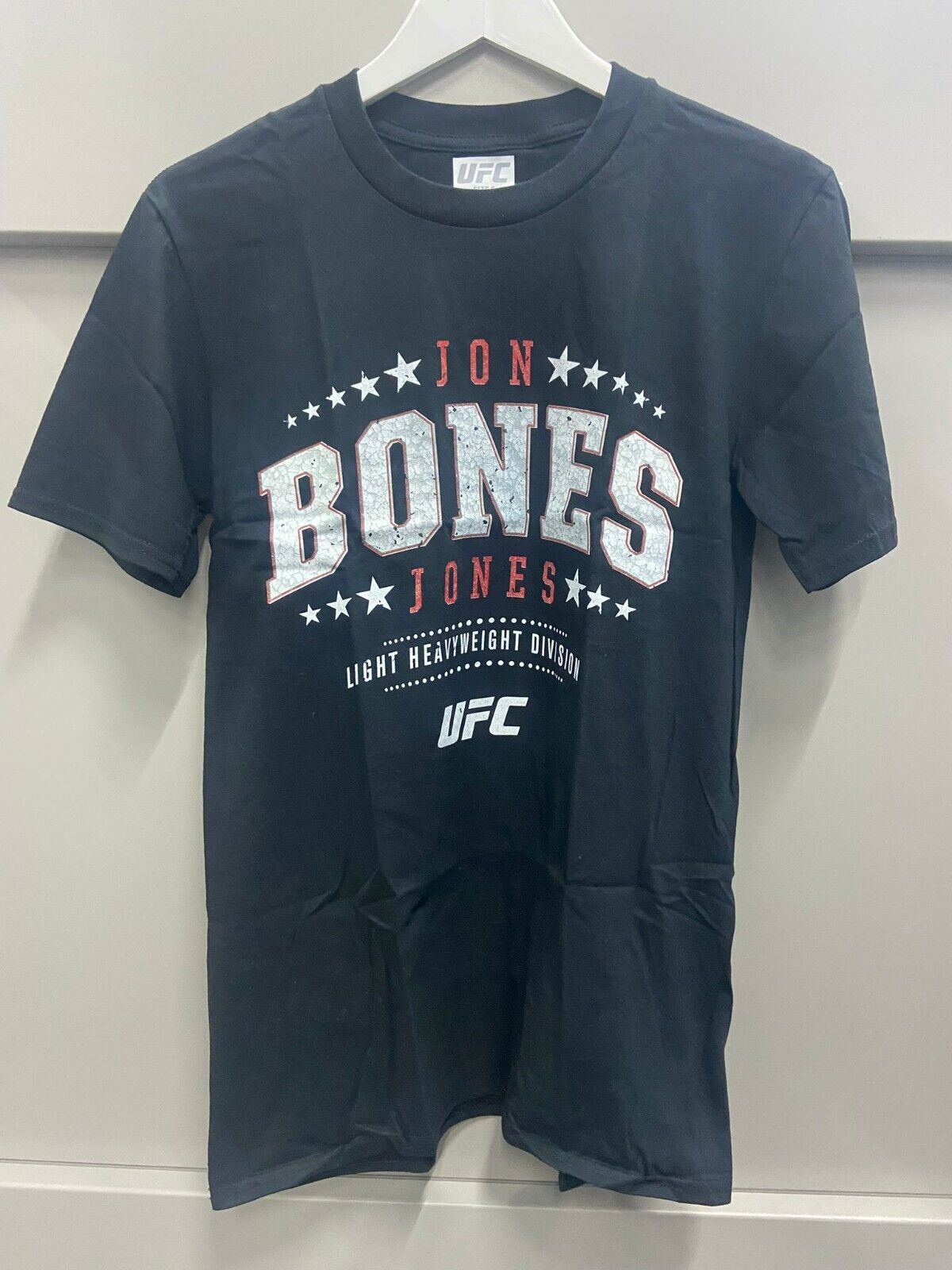 Official UFC Jon 'Bones' Jones Small T-shirt Adults Black