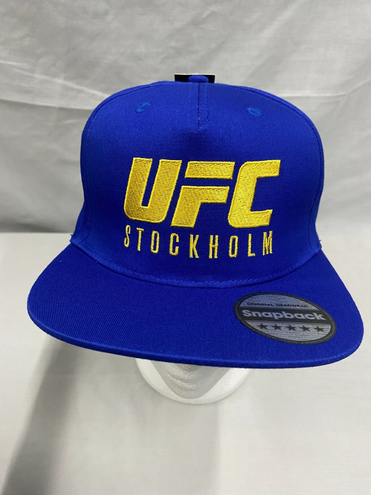 Official UFC Adult Snapback Stockholm Blue Cap Hat