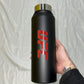UFC Red/Black Print  - Stainless Water Bottle