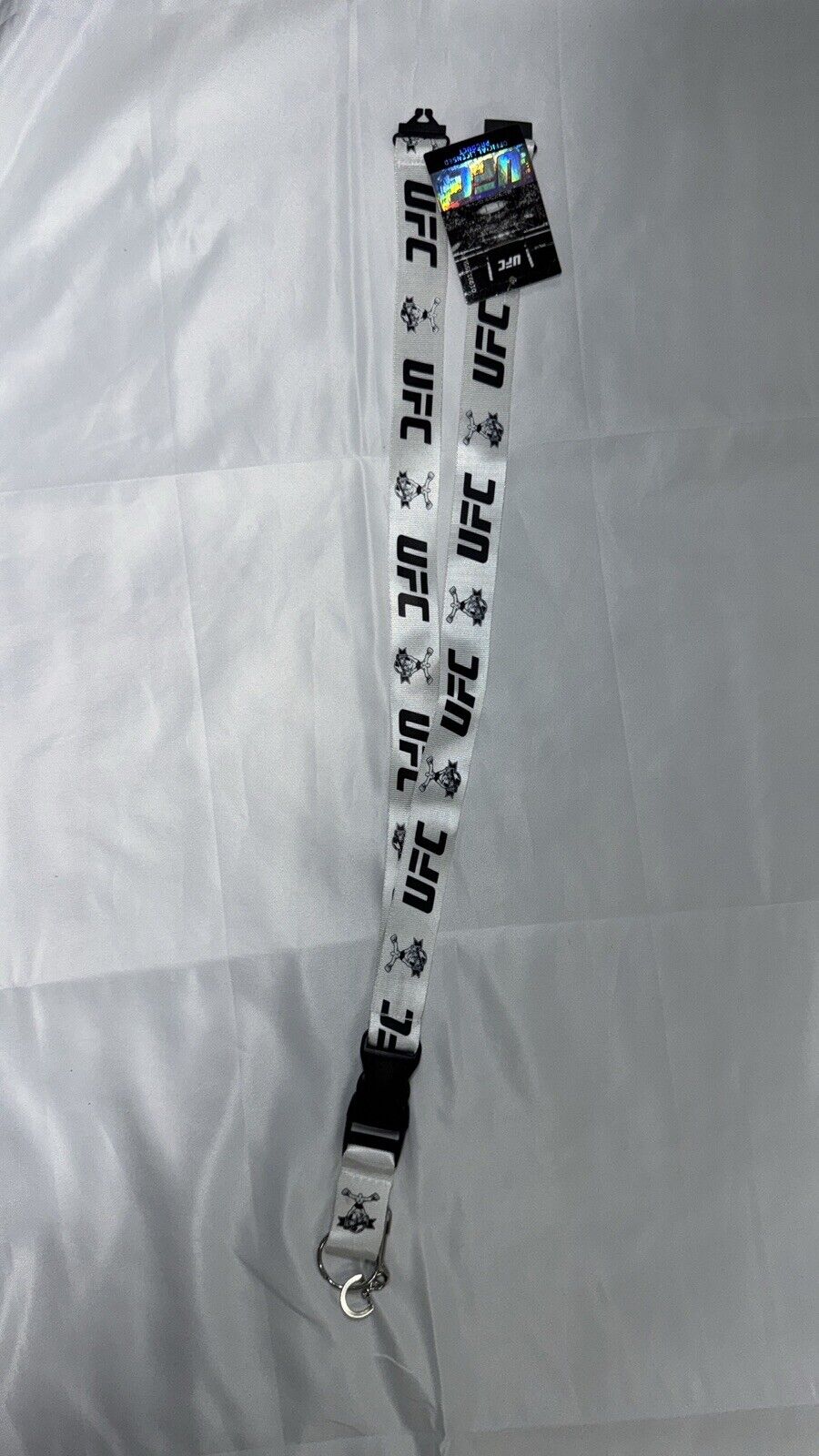 Official UFC Ulti-Man Whiteout Lanyard