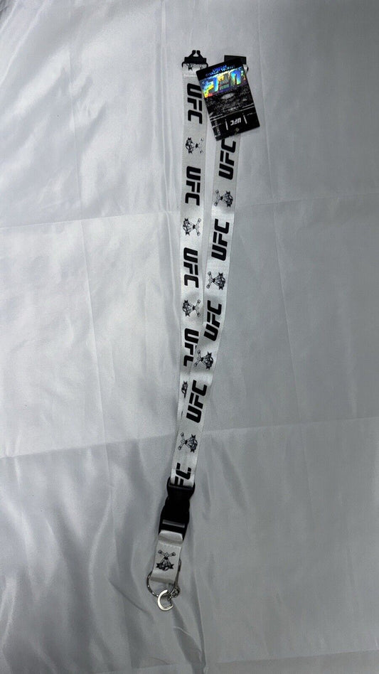 Official UFC Ulti-Man Whiteout Lanyard