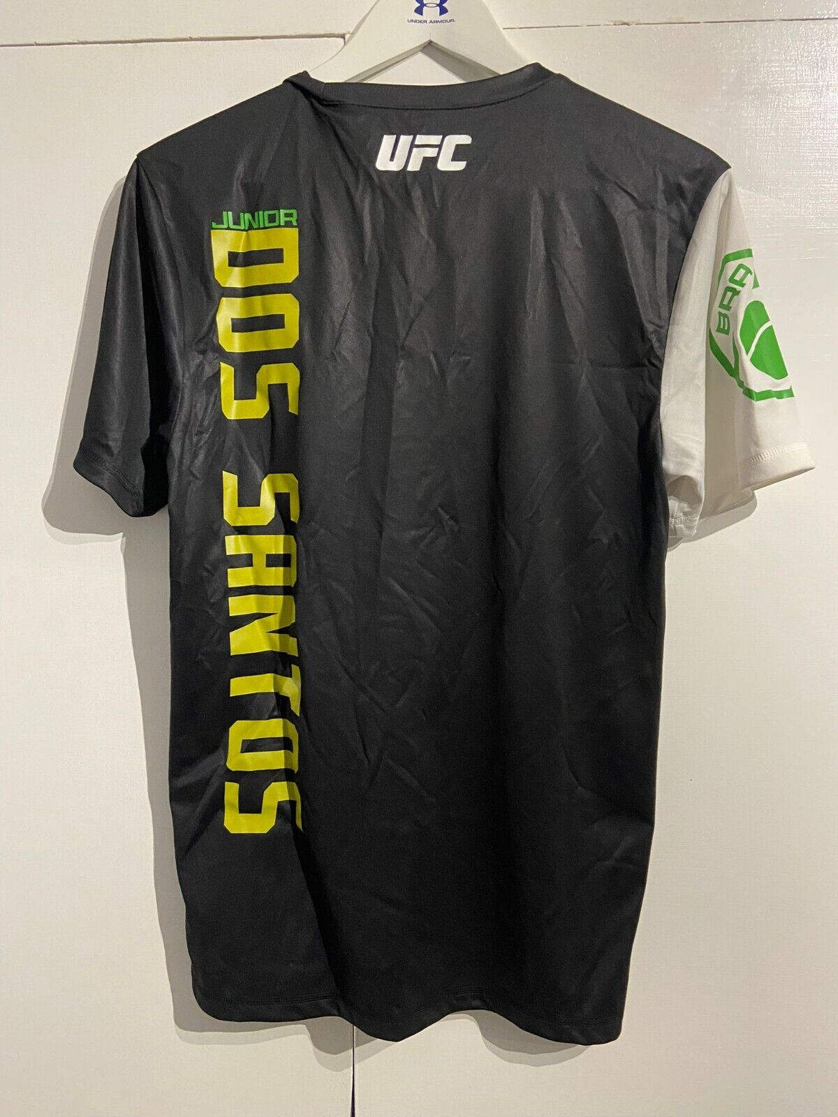 UFC Reebok Official Authentic Junior Dos Santos walk out jersey SMALL