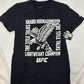 UFC Reebok Khabib Nurmagomedov The Title Talks Lightweight Champion T-Shirt Mens
