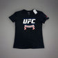 Official UFC Reebok T-Shirt Croatia Print Adult Black