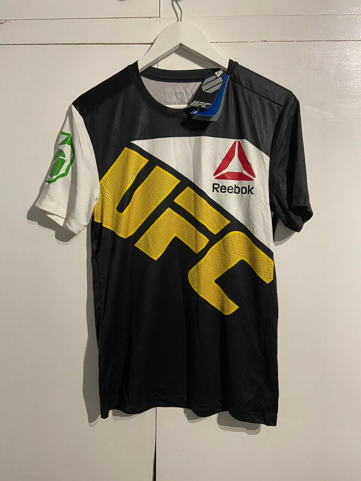 UFC Reebok Official Authentic Junior Dos Santos walk out jersey SMALL