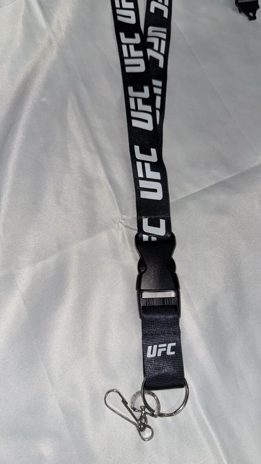 Official UFC Charcoal Lanyard