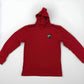 Official UFC Mens Jumper Long Sleeve Hooded Red Jumper