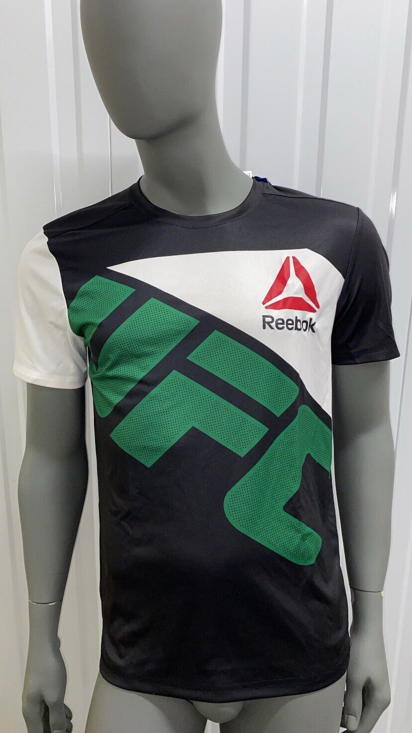 UFC Reebok Adult Plain Walk Out T-Shirt - Medium