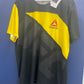 UFC Reebok adult 2XL plain walk out t-shirt black/yellow