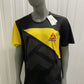 UFC Reebok adult 2XL plain walk out t-shirt black/yellow