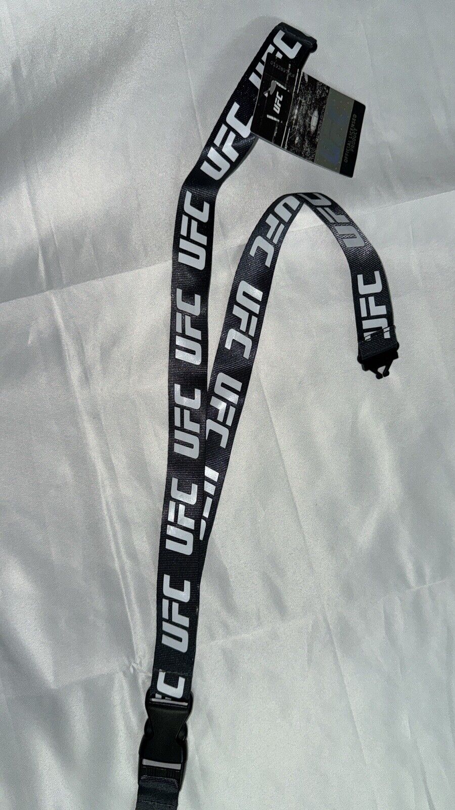 Official UFC Charcoal Lanyard