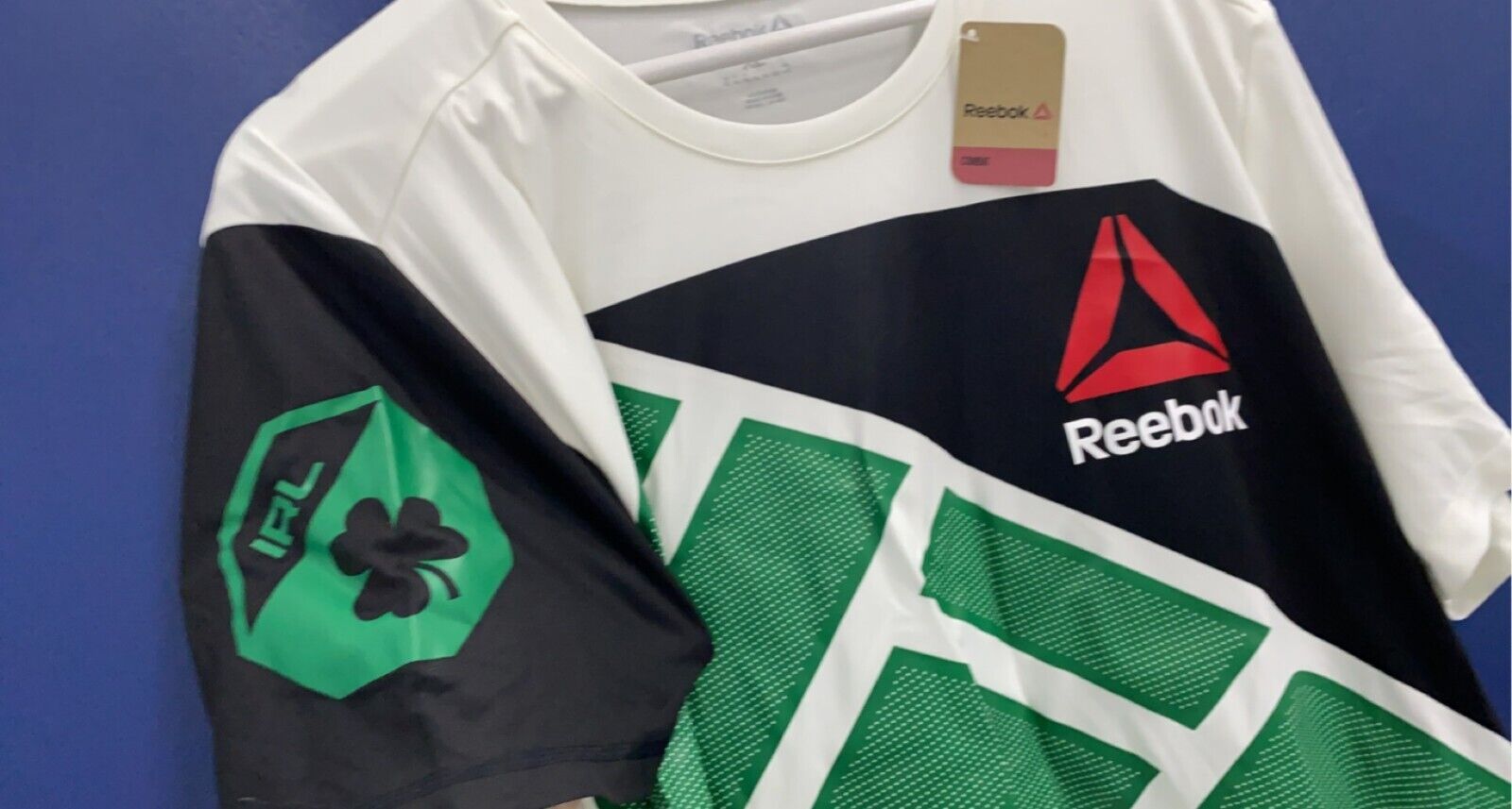 Official UFC Reebok Joe Duffy walk out jersey Authentic UFC T-shirt