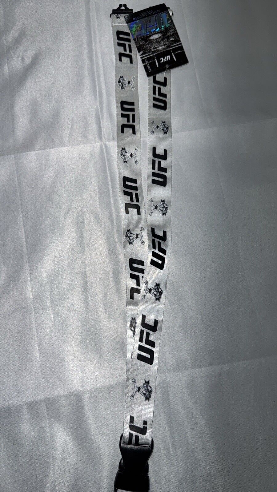 Official UFC Ulti-Man Whiteout Lanyard