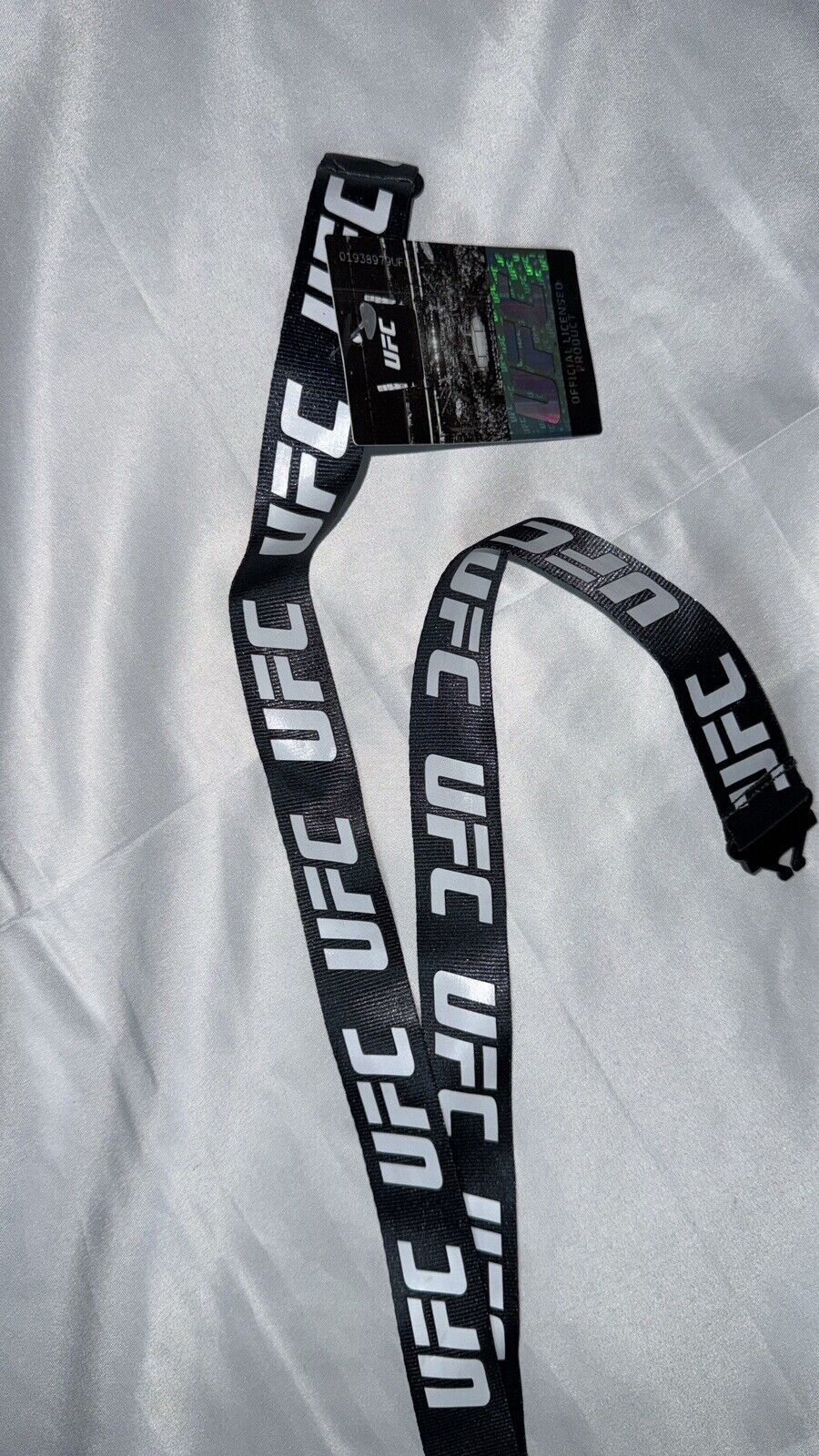 Official UFC Charcoal Lanyard