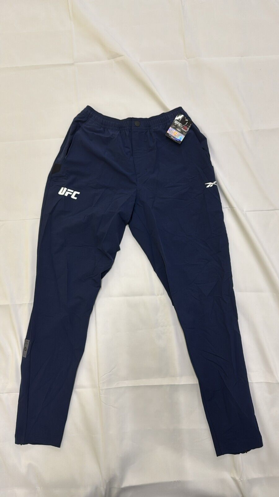 Official UFC Reebok Bottoms Adults Performance Training Gym Bottoms Navy