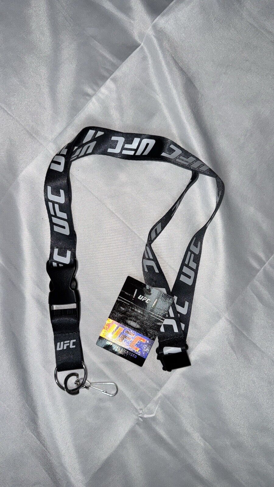 Official UFC Charcoal Lanyard