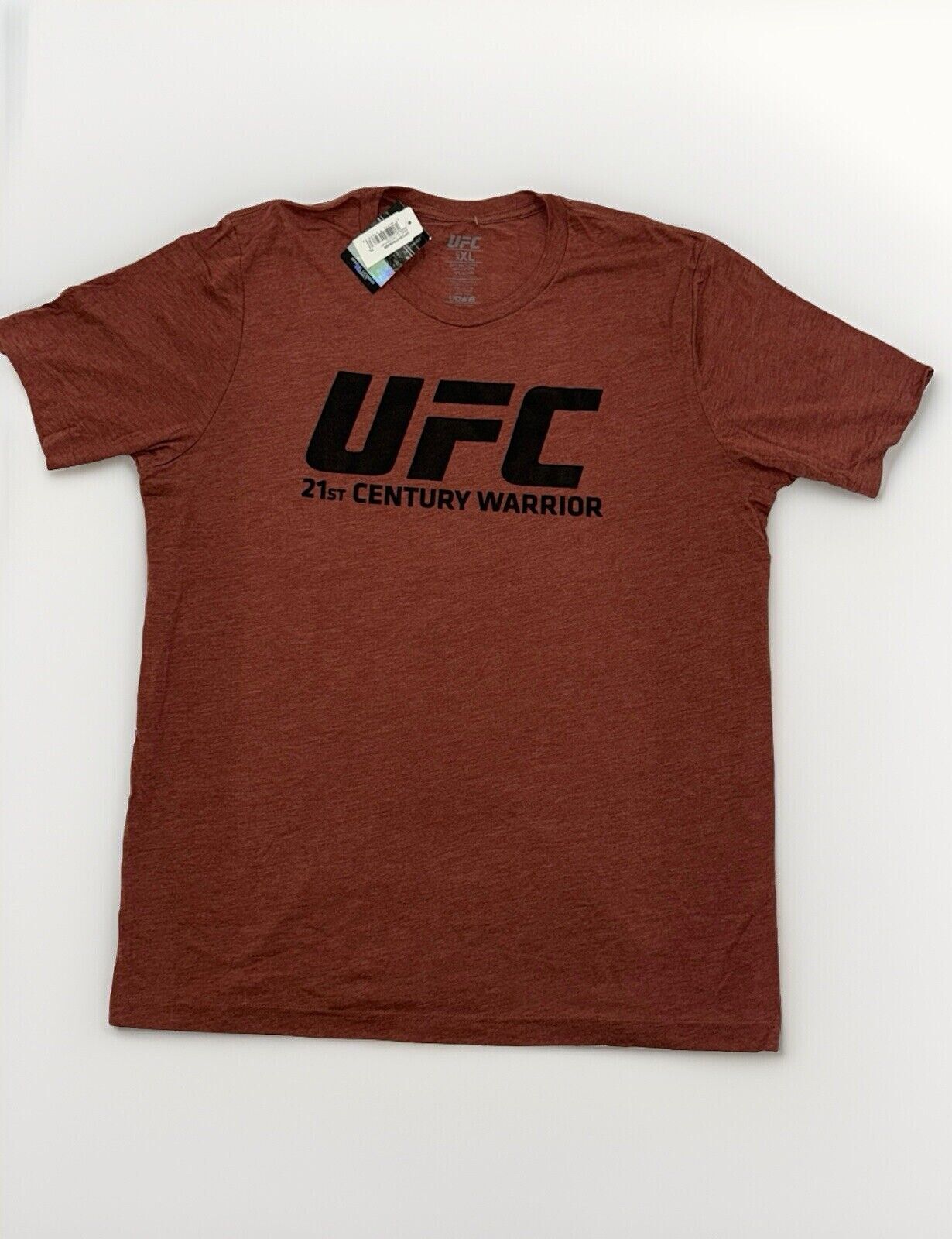 Official UFC 21st Century Warrior T-Shirt Mens Adults - Clay