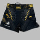 UFC Venum Fightshort Authentic Adrenaline Fight Night  Mens Champion Black Gold
