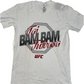 Official UFC T-Shirt Tai Bam Bam Tuivasa White Adult Print
