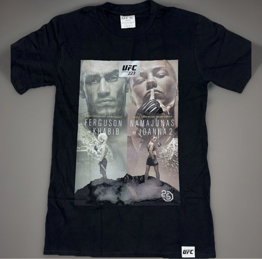 Official UFC Khabib Nurmagomedov vs Ferguson Adults T Shirt UFC 223