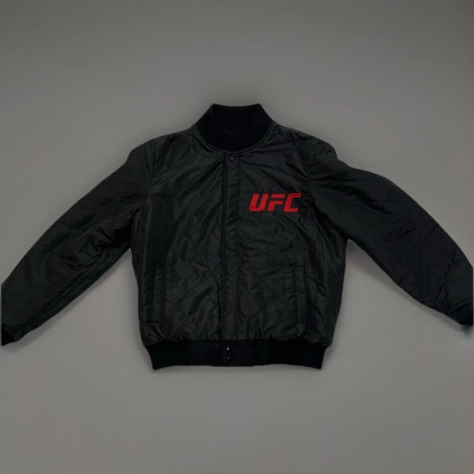 Official UFC Jacket Leather Wool Reversible Adults Rare RRP £425