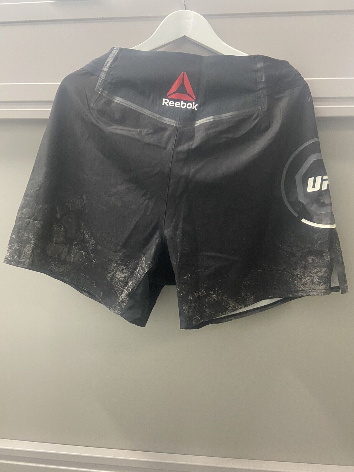 Official UFC Reebok Octagon Authentic MMA Shorts Adults Black