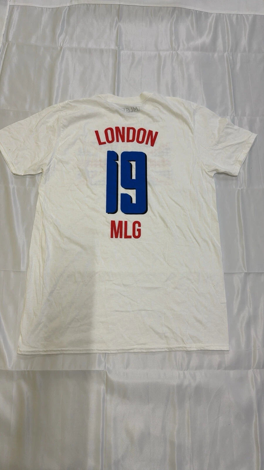 Official MLG T-Shirt Major League Gaming London 2019 Adults White