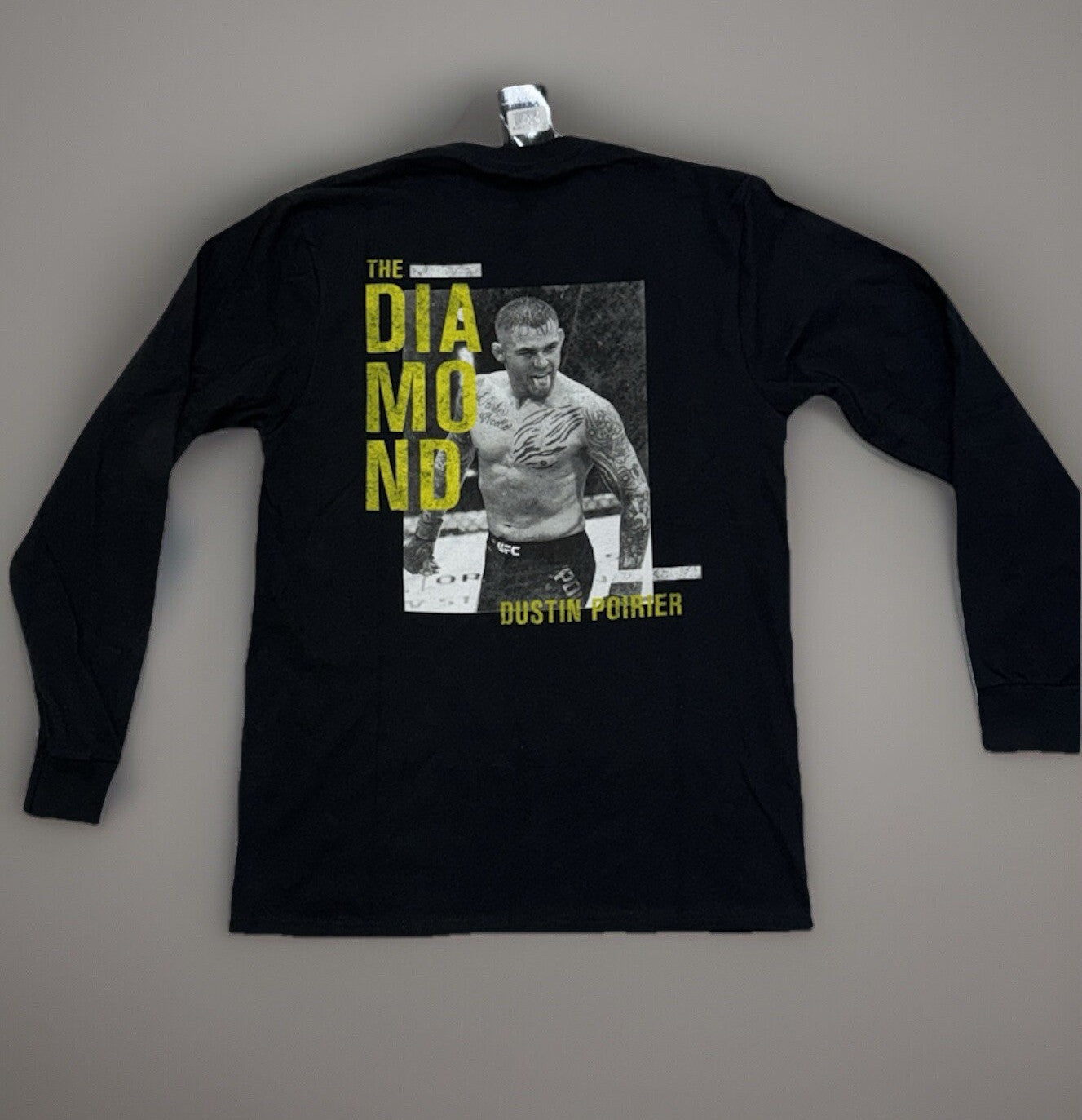 Official UFC Long Sleeve T-shirt Dustin Poirier  Adults