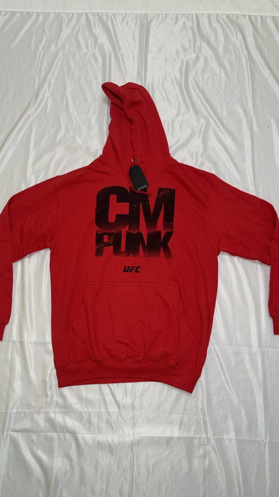 Official UFC Hoodie CM PUNK Adults Medium Red