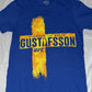 Official UFC  T-Shirt Alex Gustafsson Graphic print Adults Blue