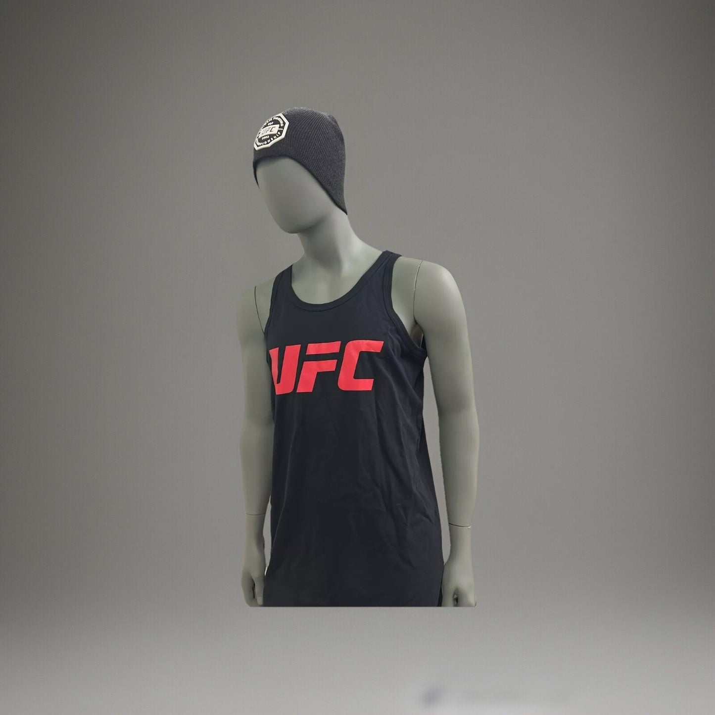 Official UFC Adult Gym Workout Vest Red Logo